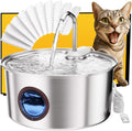 Cat Water Fountain Stainless Steel 108oz for Healthy Hydration