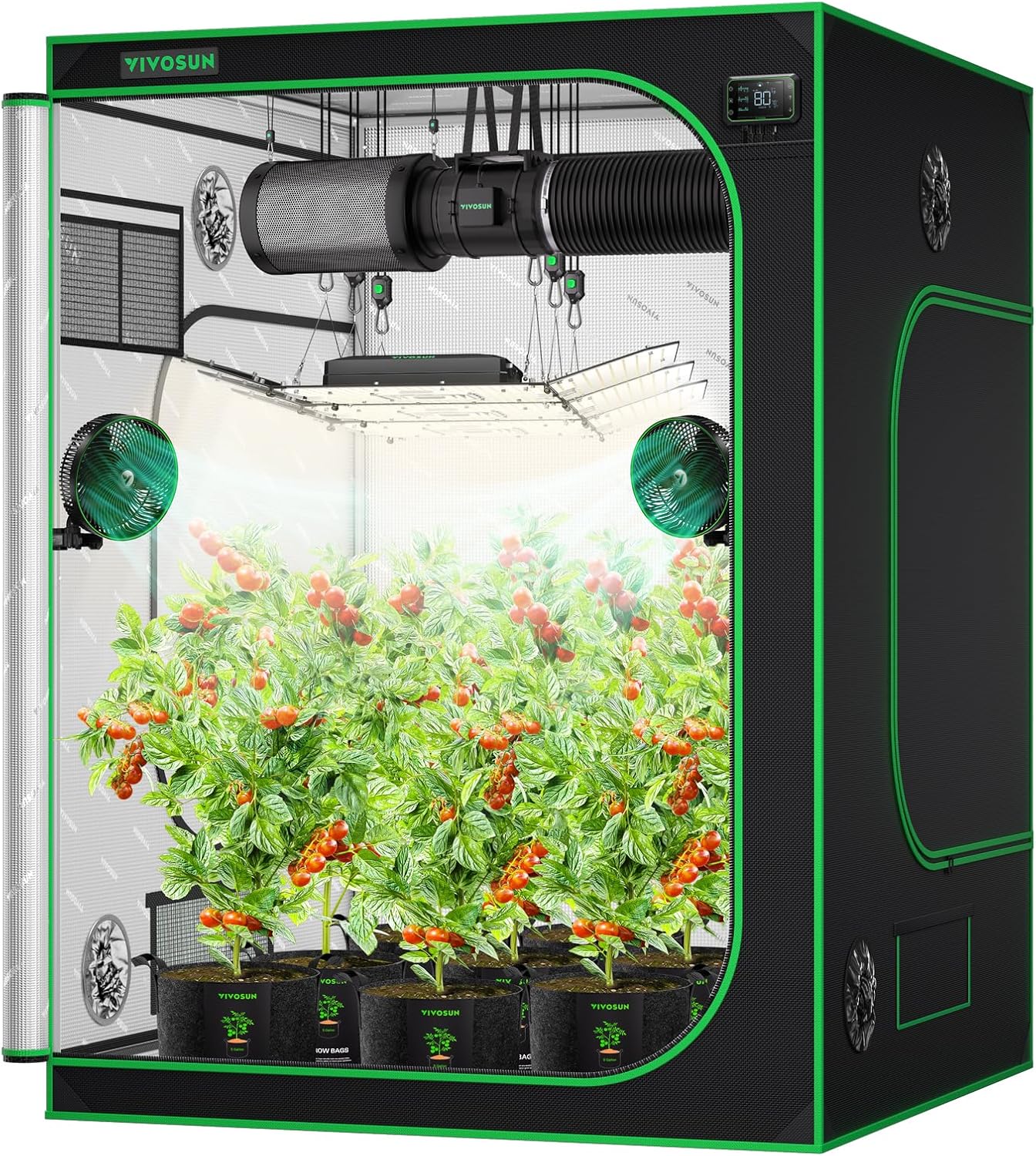 VIVOSUN 5x5 Grow Tent + Observation Window