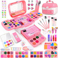 Kids Makeup Kit 80 PCS Unicorn Set for Girls - Portable Play Makeup
