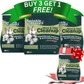 Sprinkle & Sweep Pet Accident Cleanup Powder - Quick, Non-Toxic 4 Pack