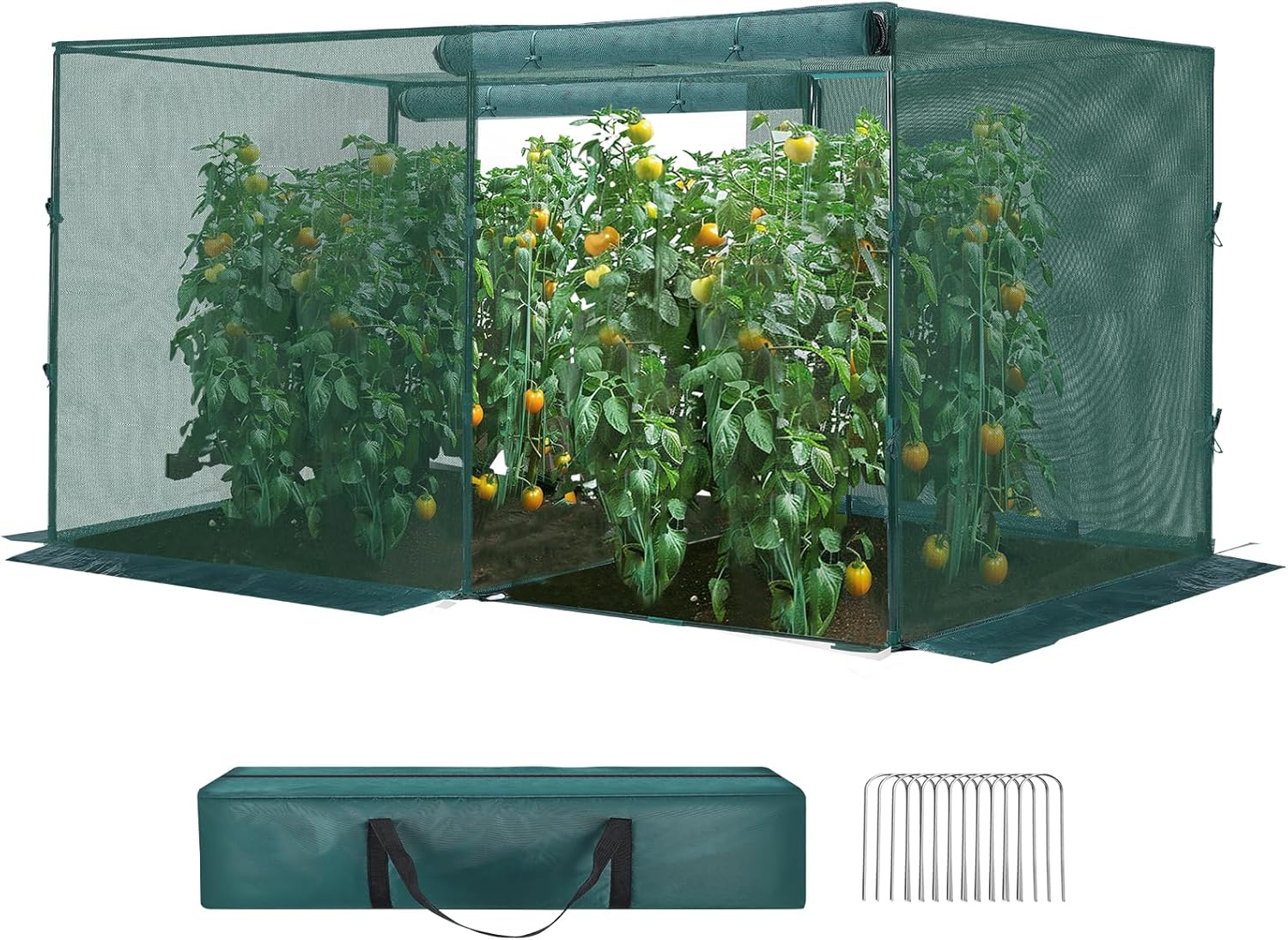GROWNEER Crop Cage: 6.5ft x 10ft Plant Protection Tent