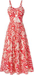 GRACE KARIN Women's Summer Floral Dress with Pockets for 2025