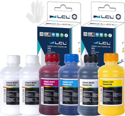 Vibrant DTF Transfer Ink Set for Superior Heat Transfer