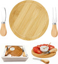 Small Personal Charcuterie Cheese Board Set 8-Pack - Compact Serving