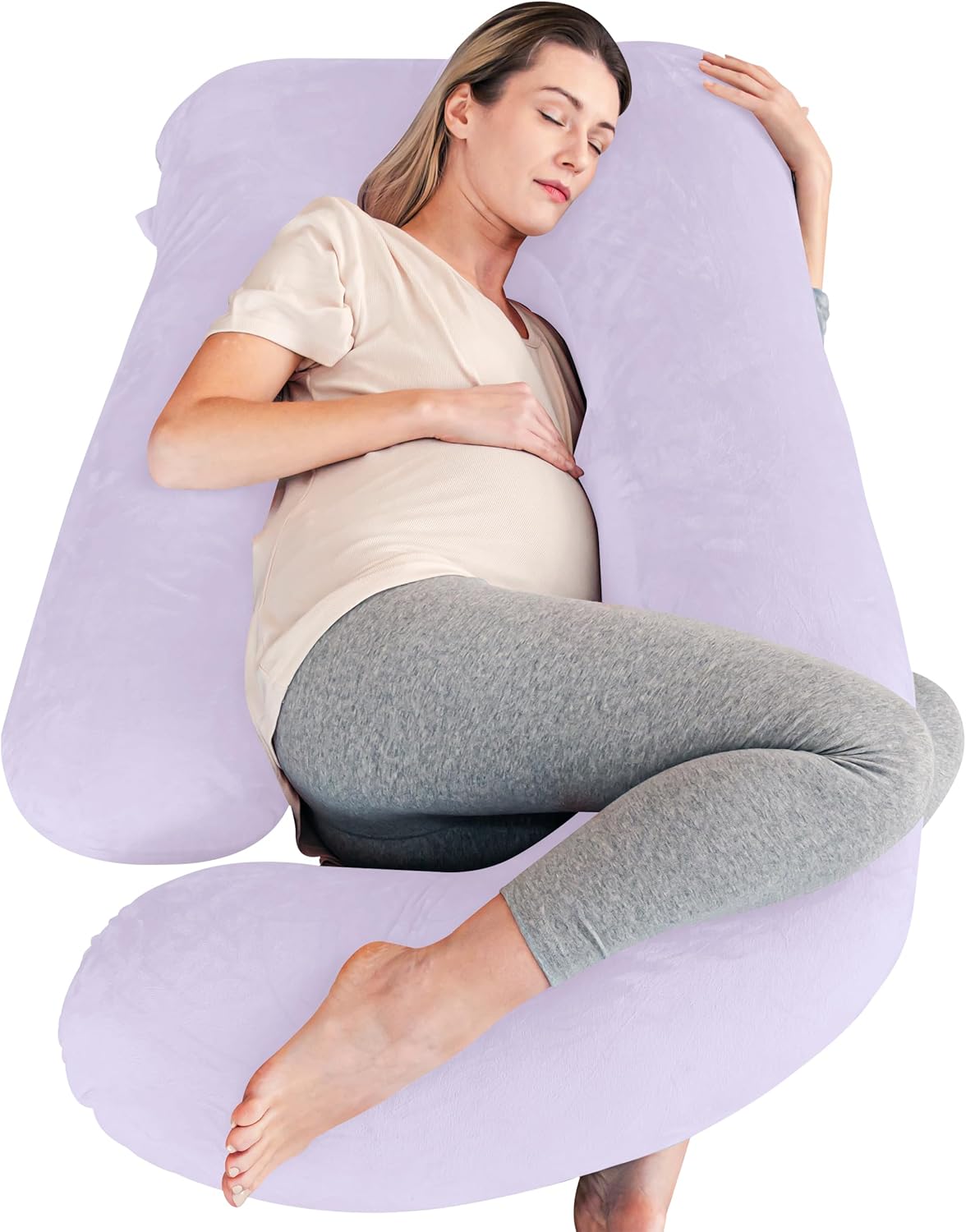 Cute Castle U-Shape Maternity Pillow for Ultimate Comfort