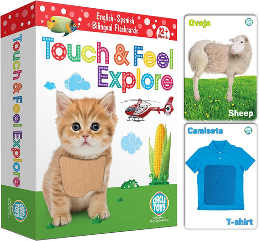 Bilingual Sensory Flash Cards: Learn & Play with UGOS