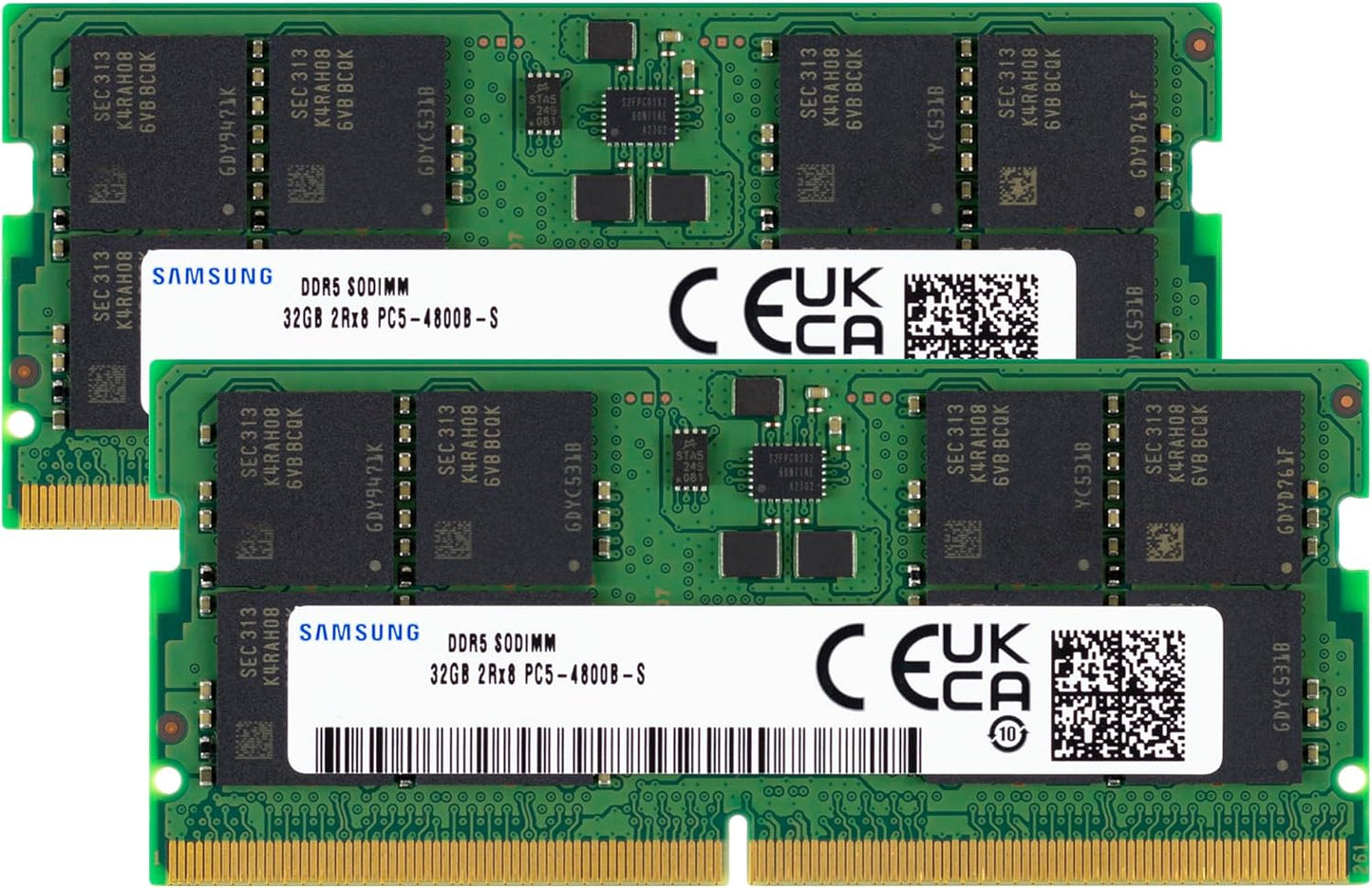 Samsung 64GB DDR5 4800MHz Laptop RAM Memory for Performance