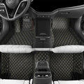 Car Floor Mat BLACKyellow Compatible with 99% Models - Custom Fit