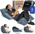 Lunix Orthopedic Bed Wedge Pillow Set for Pain Relief and Comfort