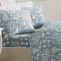 Extra Soft Velvet Plush Micro Fleece Sheet Set King - Warm Winter