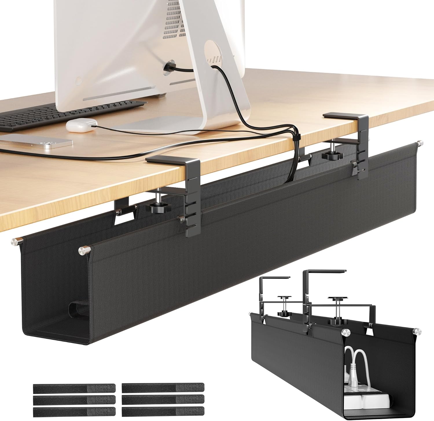 Upgrade Your Space with Cinati's Strong Cable Organizer