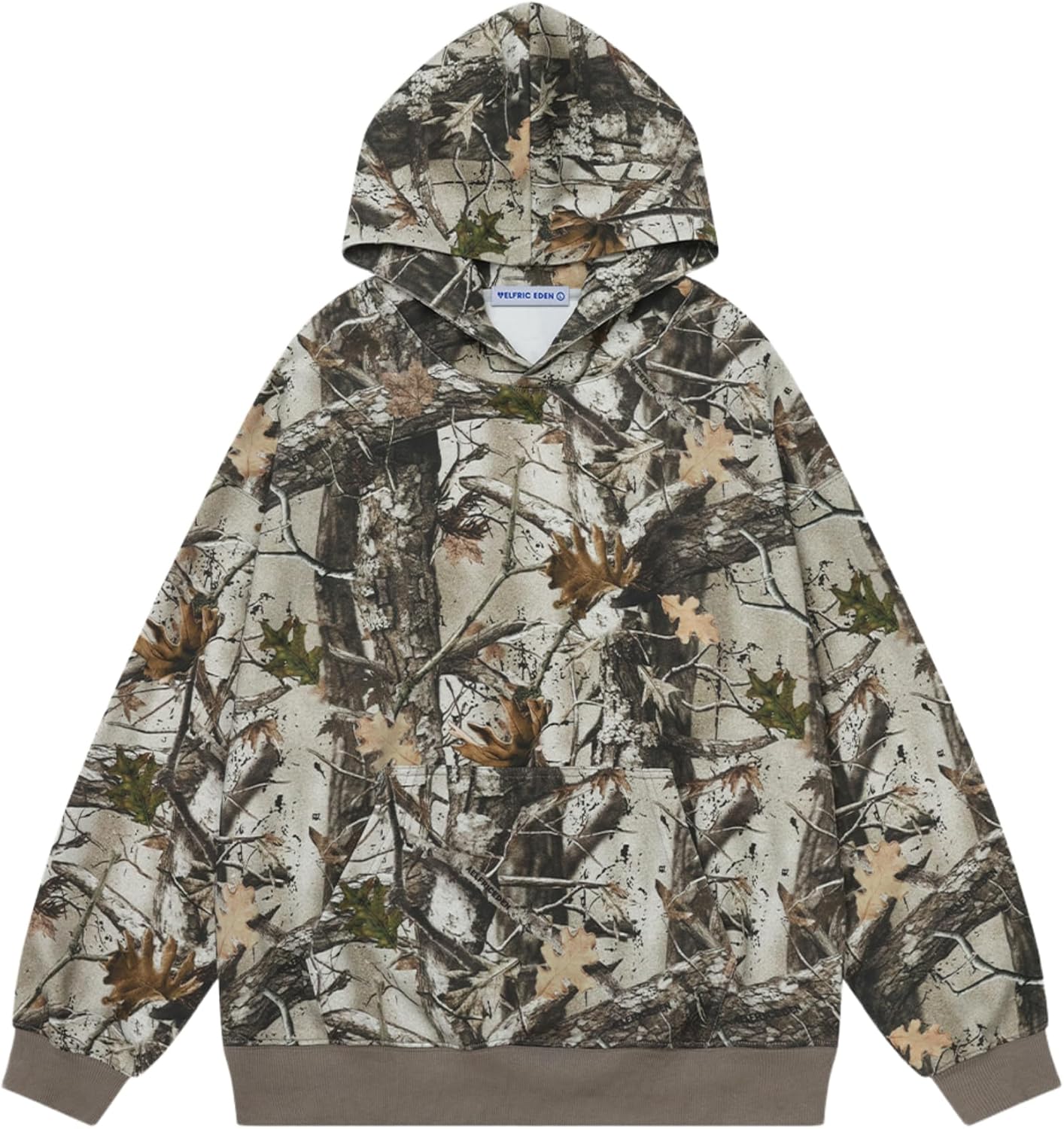 Aelfric Eden Camo Hoodie: Vintage Maple Print
