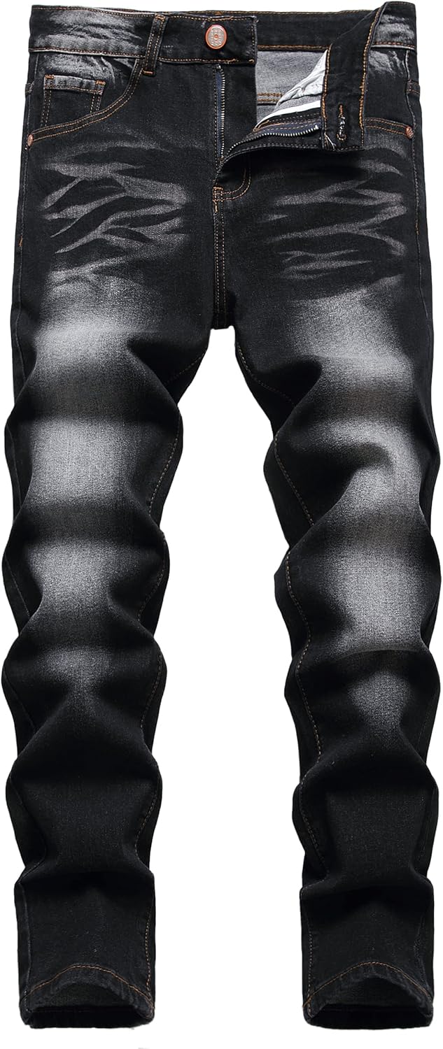 JUNBAOSS Men's Slim Fit Jeans Stretch Ripped Skinny Jeans Review