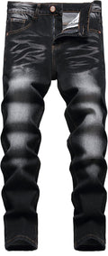 Men's Slim Fit Stretch Ripped Skinny Jeans - Comfortable Everyday are