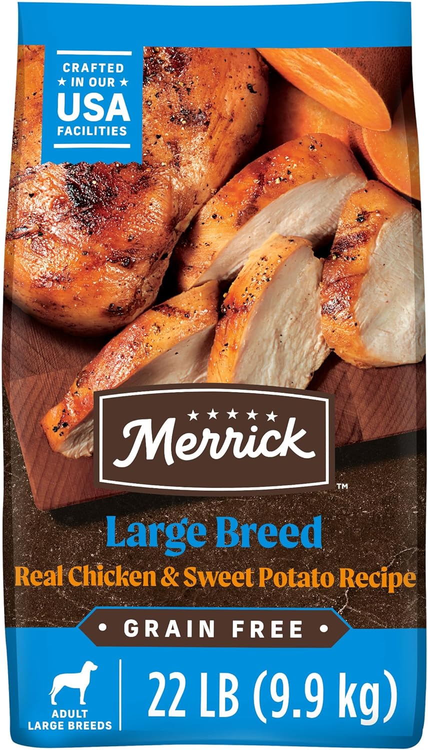 Merrick Grain Free Premium Large Breed Dry Dog Food Review