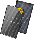 BougeRV 24V N-Type 16BB 200W Bifacial Solar Panel - High Output