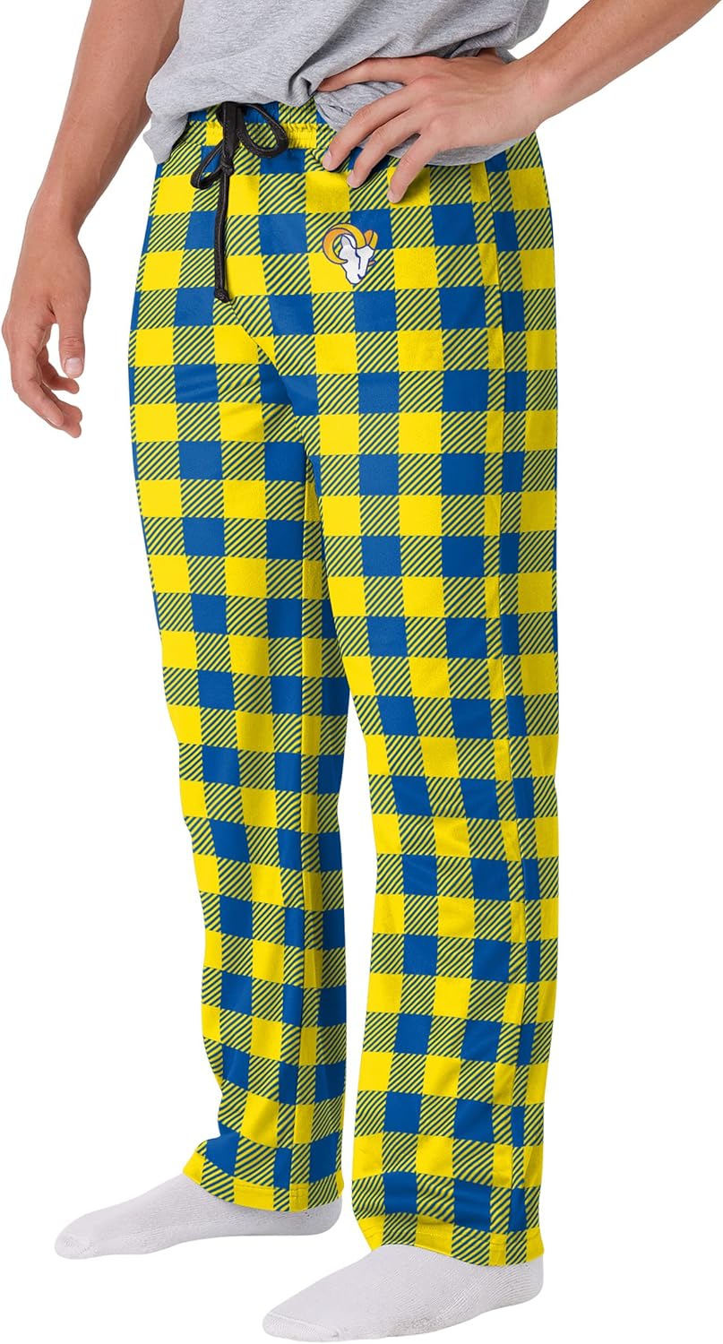 FOCO Men's NFL Team Logo Buffalo Check Lounge Pants Review
