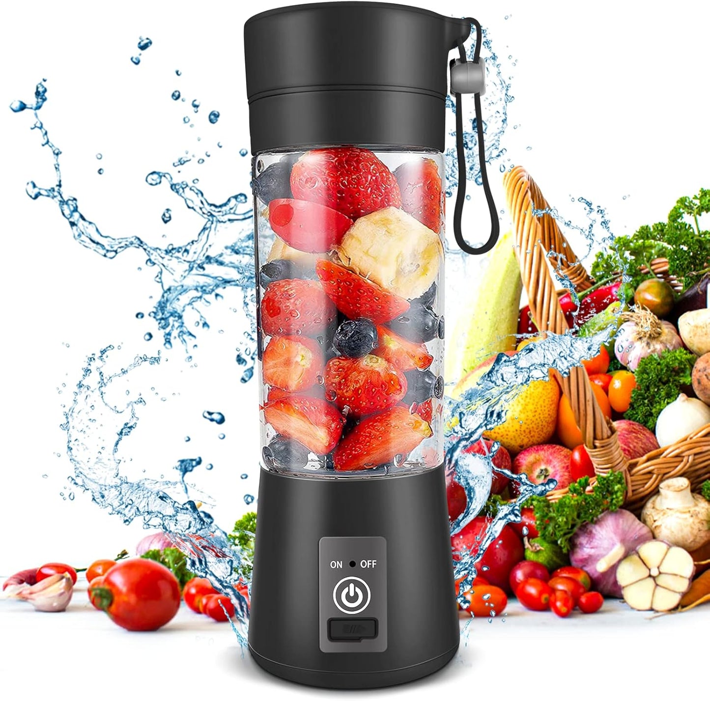 Portable USB Rechargeable Blender - Blend Anywhere!