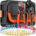 Heat Shrink Connector Crimp Tool Kit - 48 Sizes, Marine Grade