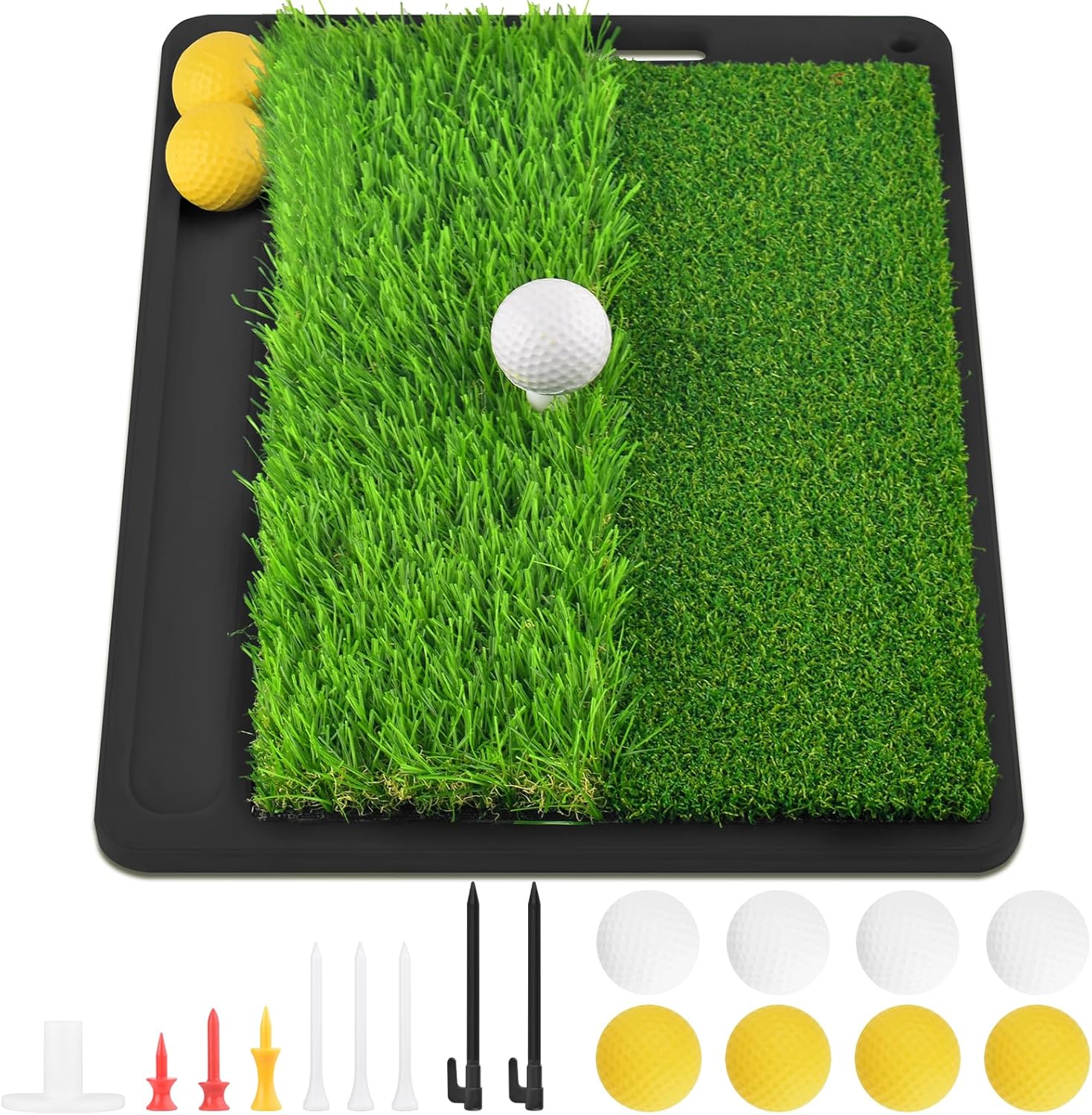 Premium Dual-Turf Golf Mat