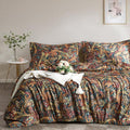 Ikawaapurry Floral Queen Size Comforter Set - Lightweight All-Season