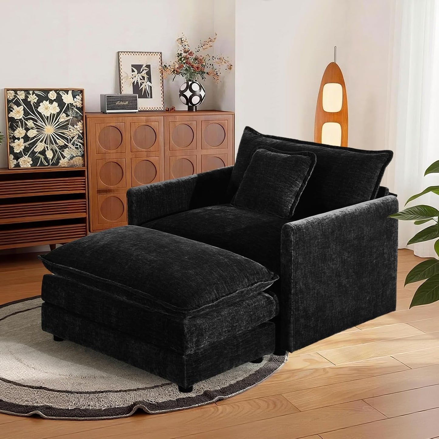 SoarFlash Chenille Sectional Sofa: Modern Comfort for Any Space