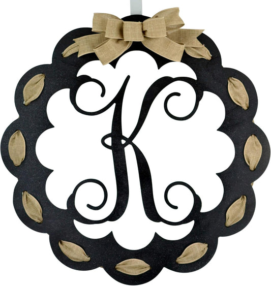 Custom Monogrammed Door Hanger for Unique Home Decor Gifts