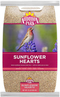 Audubon Park Sunflower Hearts Wild Bird Seed for Backyard Feeders