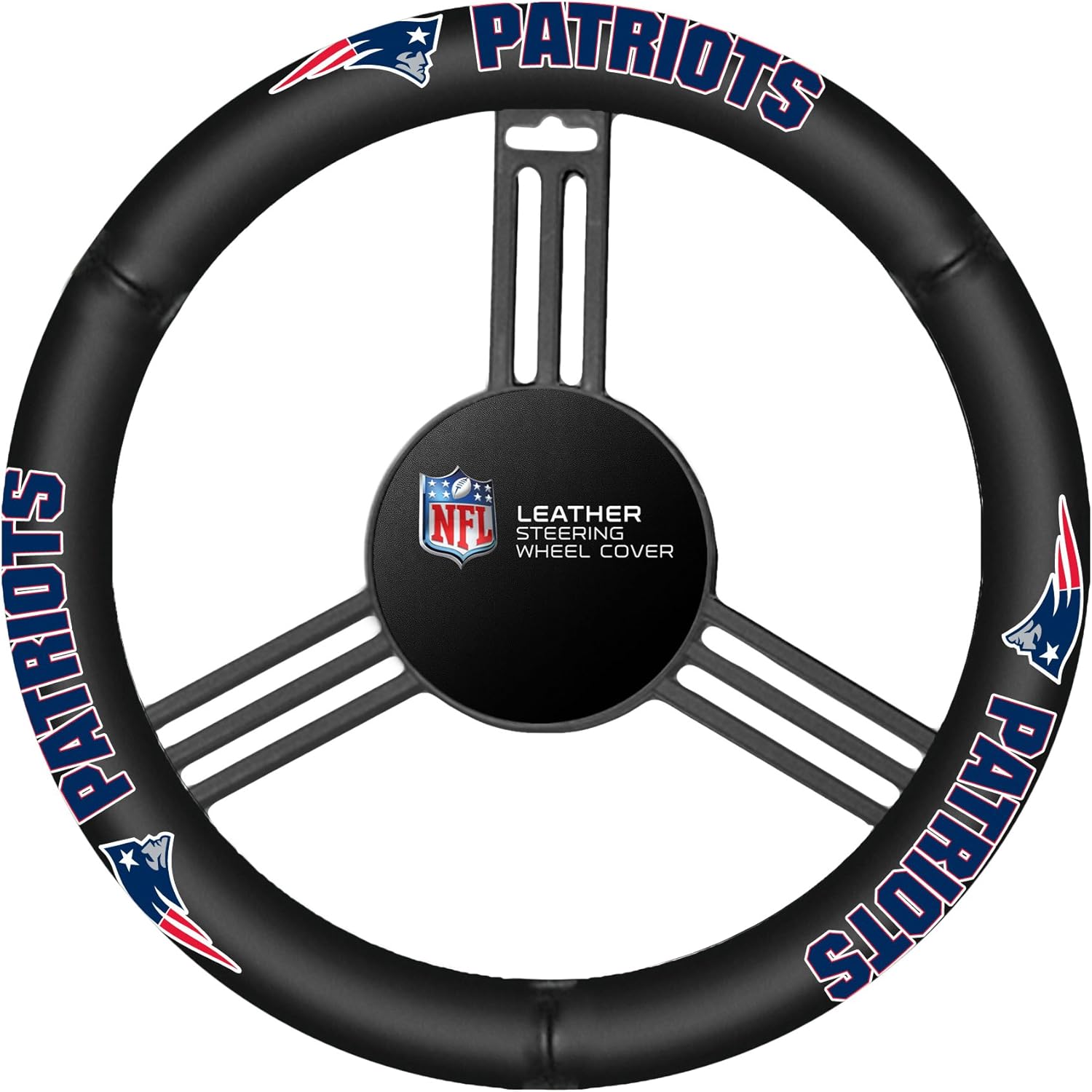 NFL Leather Steering Wheel Cover for Ultimate Fan Experience