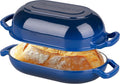 Enameled Cast Iron Sourdough Bread Oven Dutch Oven - Crispy Crusts