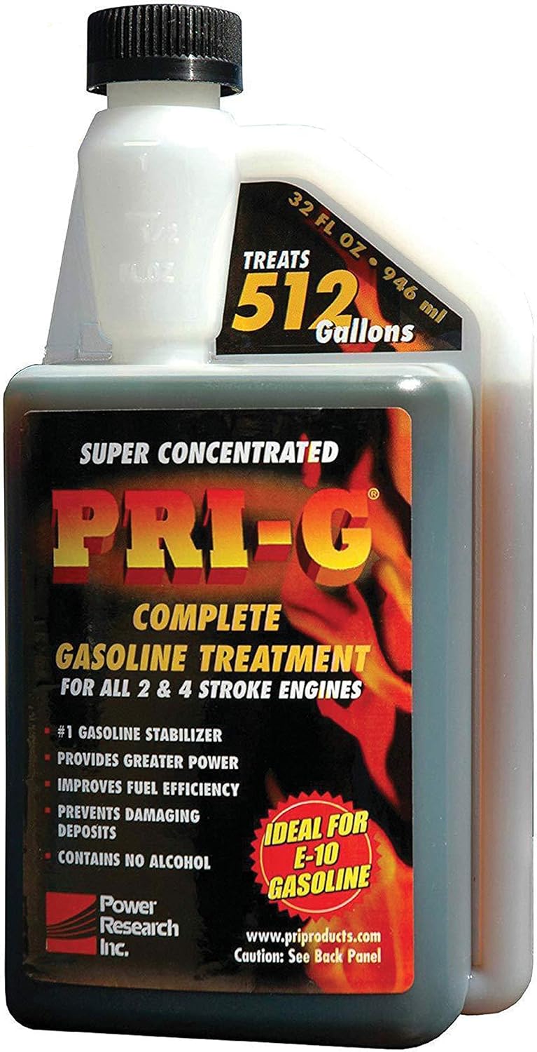 PRI CP122 Pri-G Gasoline Treatment - Enhance Fuel Quality