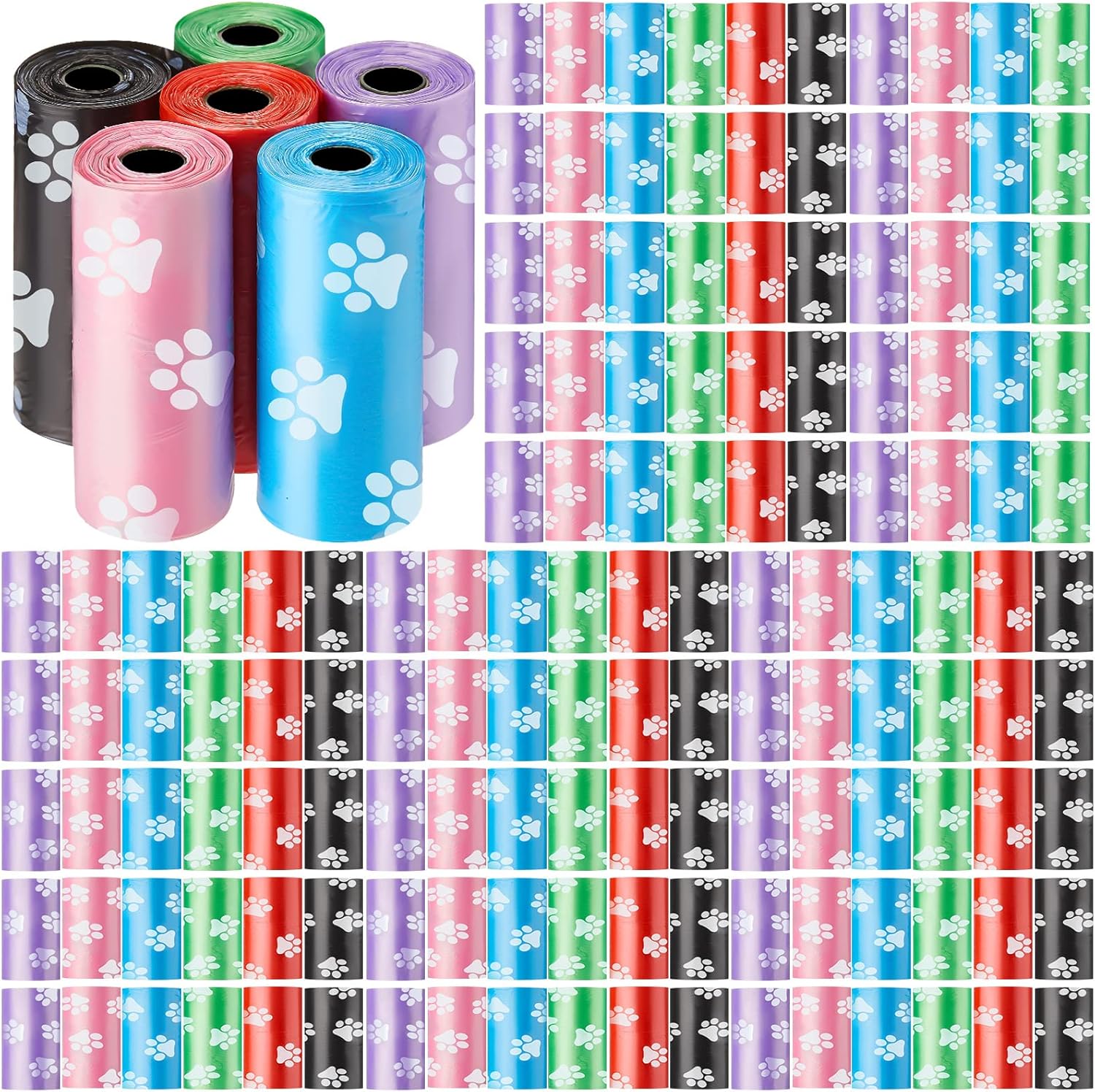 3000 Counts Dog Poop Bags for Easy Cleanup on Walks