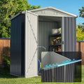 Quictent 6X4 FT Metal Storage Shed for Easy Outdoor Storage