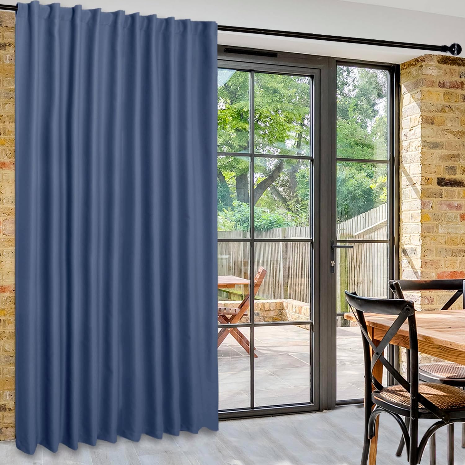 DWCN Privacy Room Divider Blackout Curtain for Total Privacy