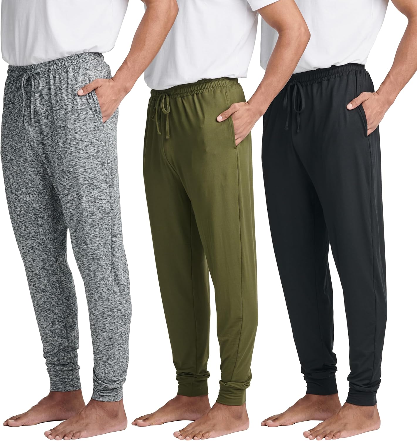 Men's Soft Lounge Sleep Joggers - Comfortable Pajama Pants