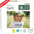 Eco by Naty Pull Ups Hypoallergenic Training Pants - Size 6 (4T-5T)