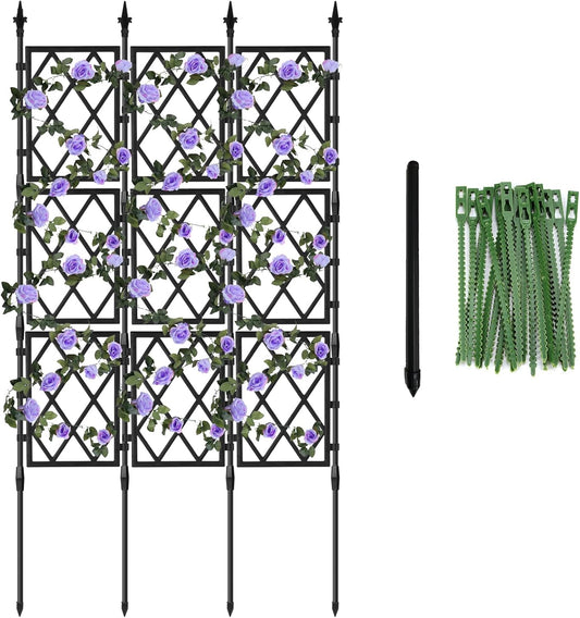 Garden Trellis for Climbing Plants Outdoor 5.25 FT Support
