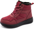 ChayChax Women's Winter Snow Boots with Fur Lined Lightweight Ankle