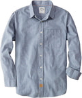 Dubinik Flannel Shirt for Men - Soft 100% Cotton Plaid Casual Shirt