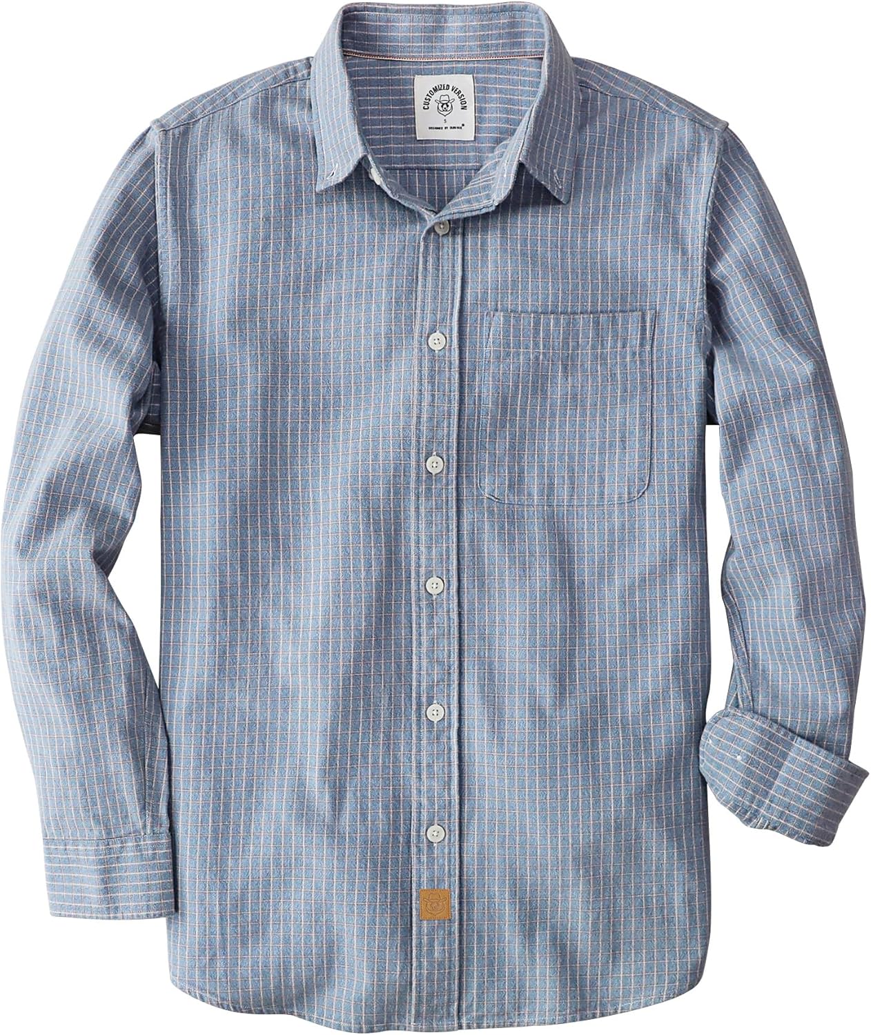 Stylish 100% Cotton Mens Flannel Shirt for All Occasions