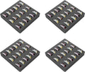 Bartesian Cocktail Capsule Organizer Tray Insert by Polar Whale: Waterproof 18 Compartment Drawer Insert