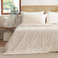 Snuggle Sac Twin Size Cooling Blanket for Hot Sleepers Beige