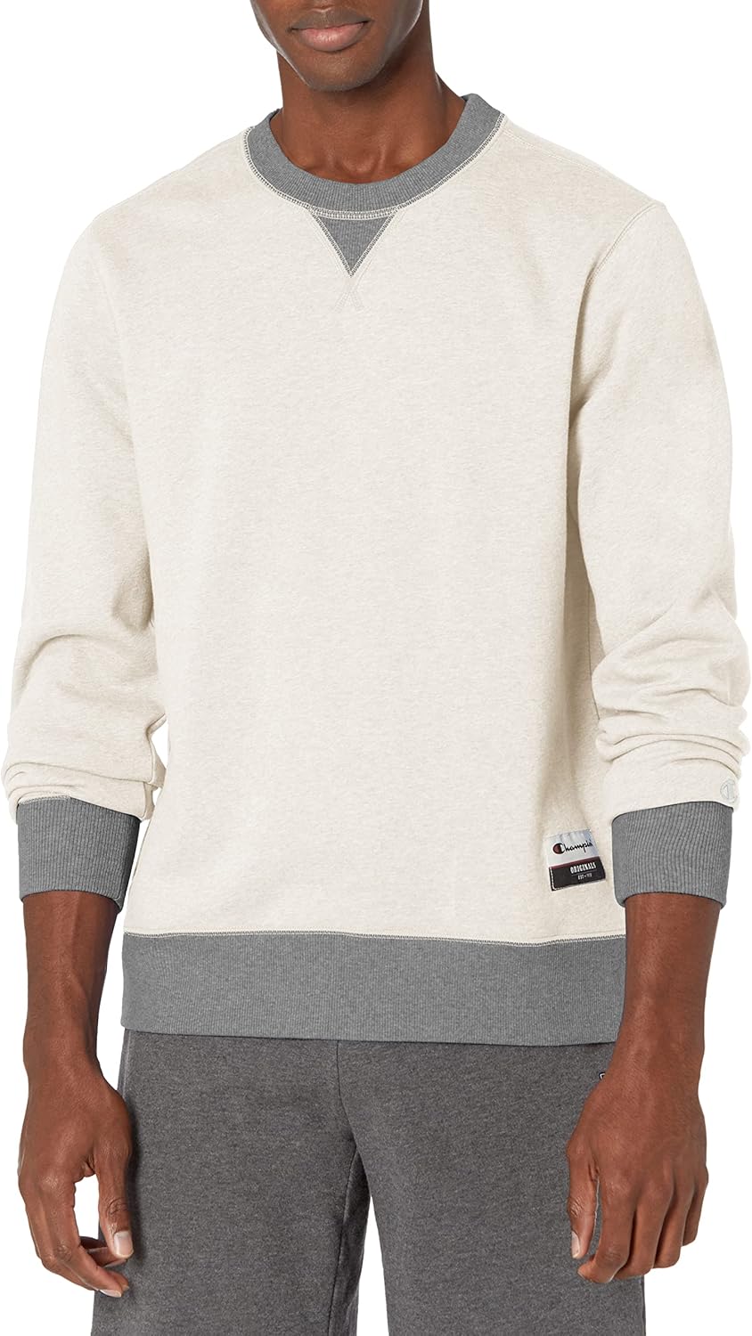 Champion Authentic Originals Men's Sueded Fleece Sweatshirt Review