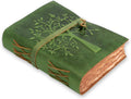 Tree of Life Journal 10 x 7 in - Vintage Handmade Leather Notebook