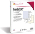 DocuGard Standard Blue/Canary 2-Part Medical Security Paper - CMS