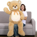 Tezituor 4.3 ft Giant Teddy Bear 52 in Plush - Large Cuddly Companion