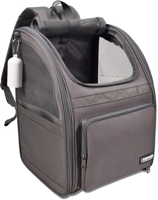 Jespet Pet Backpack Carrier for Small Dogs and Cats, Ideal for Travel