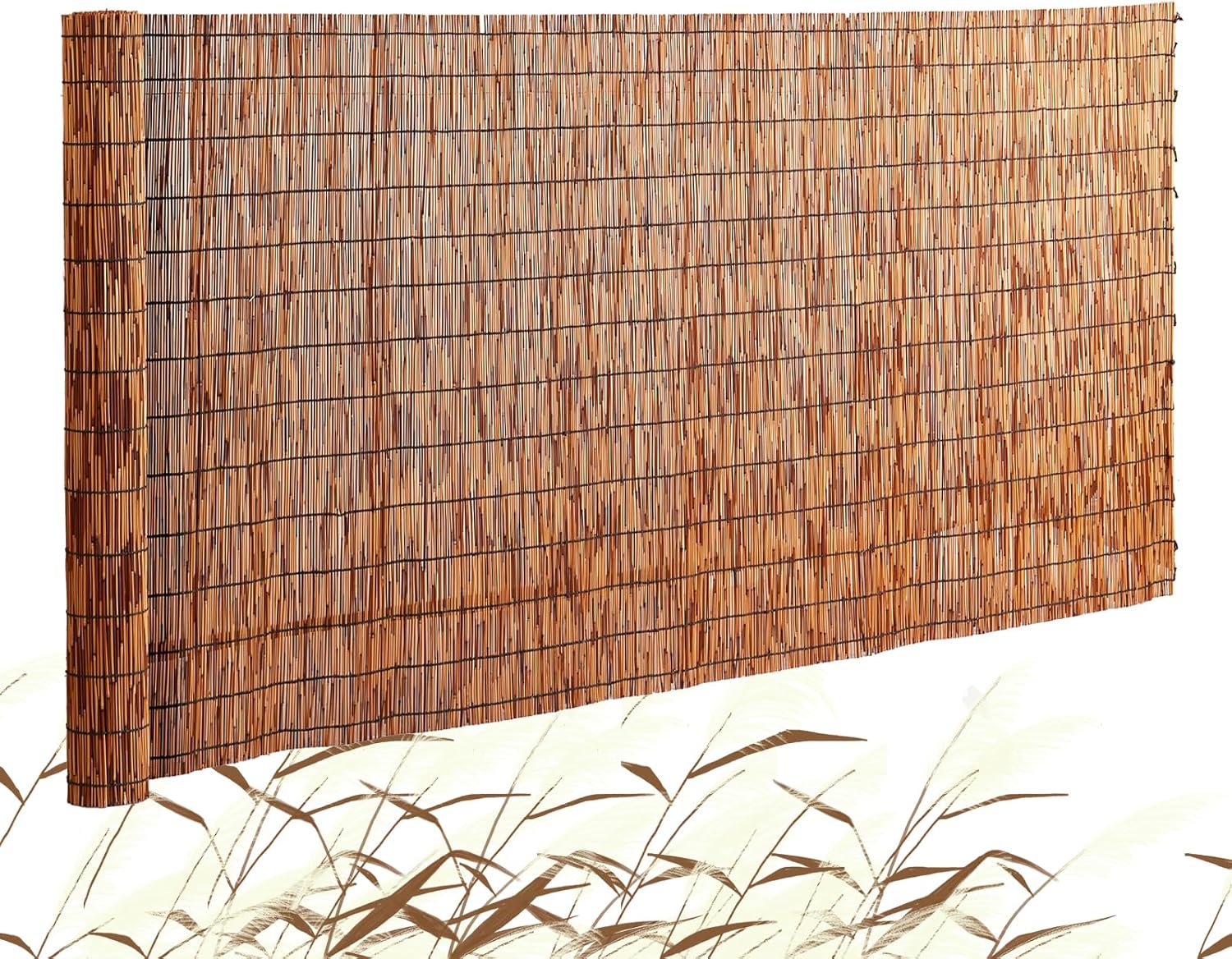 VEVOR Natural Reed Fencing for Privacy and Aesthetic Appeal