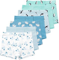 Boys Organic Cotton Boxer Briefs 7-Pack - Super Soft Fit
