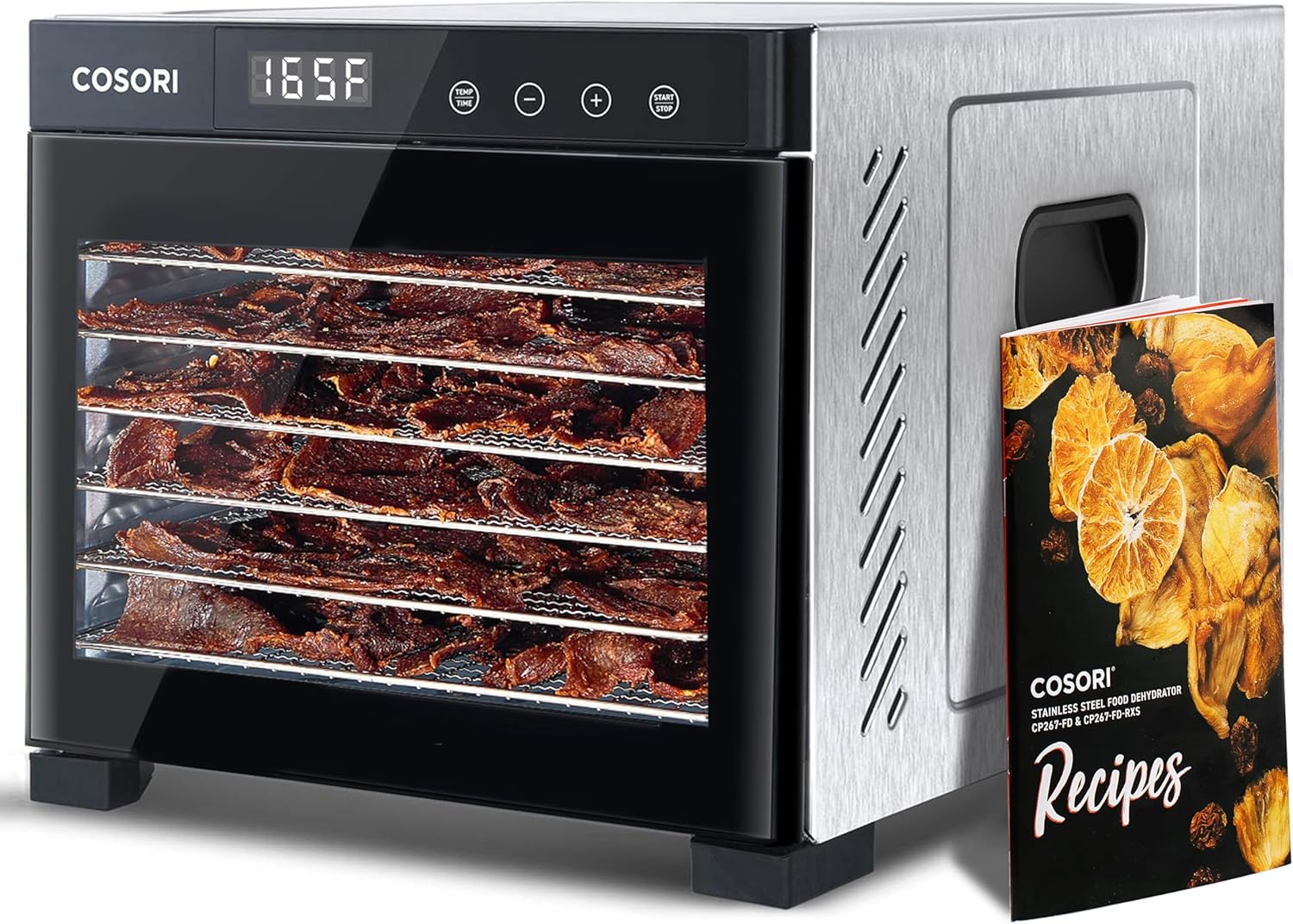 COSORI Food Dehydrator for Jerky with 6 Stainless Steel Trays
